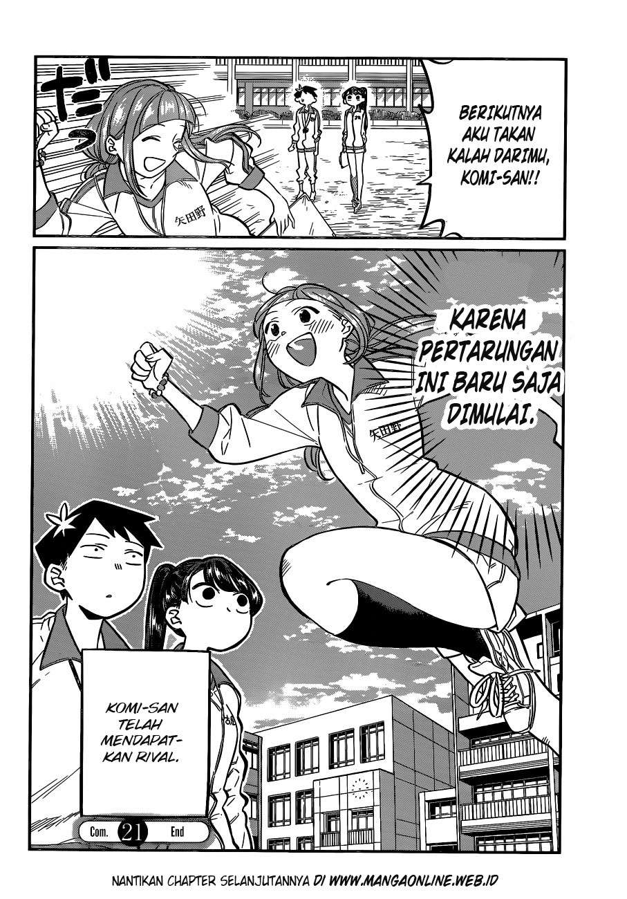 Komi-san wa Komyushou Desu Chapter 21 - halaman 9
