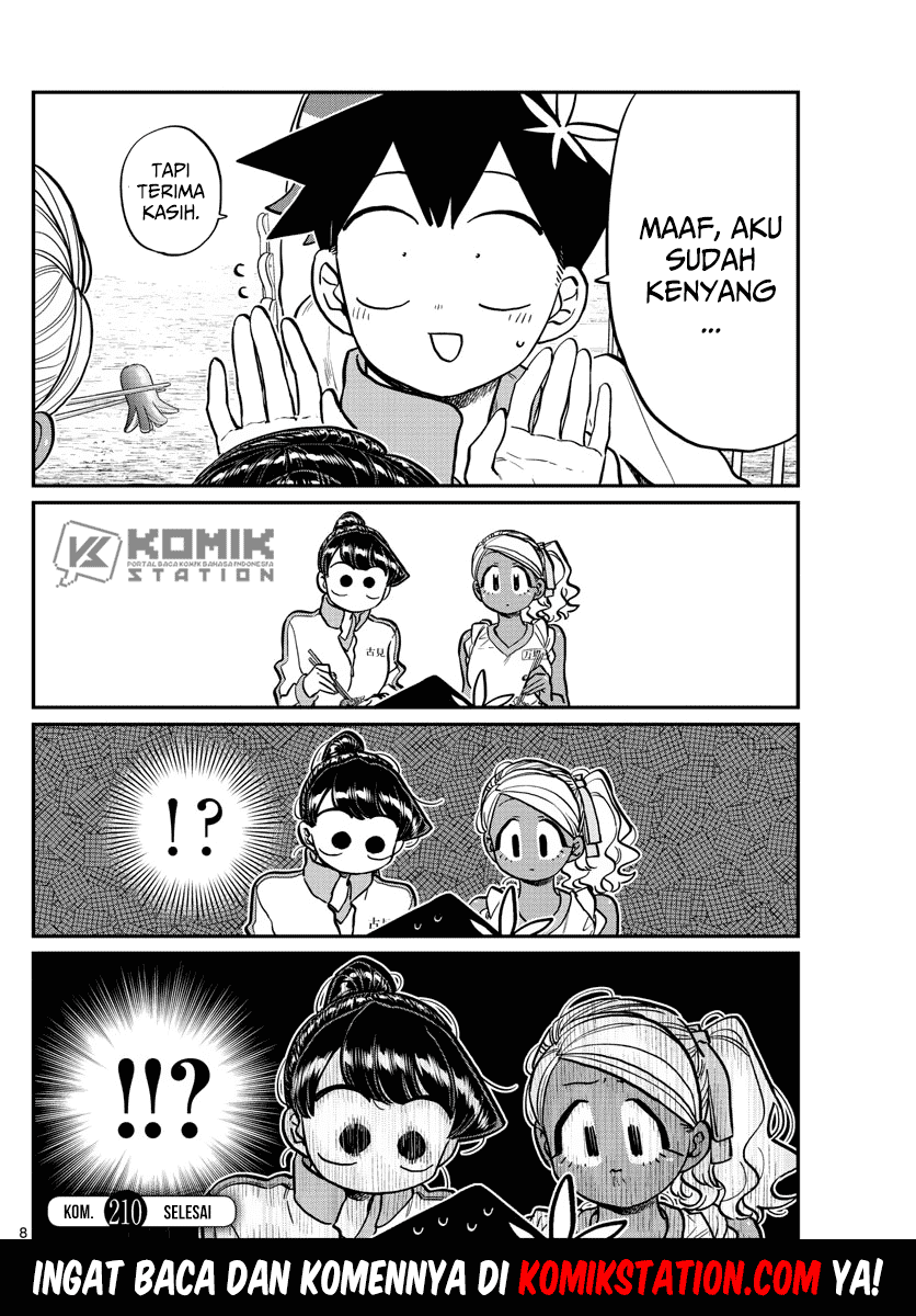 Komi-san wa Komyushou Desu Chapter 210 - halaman 9
