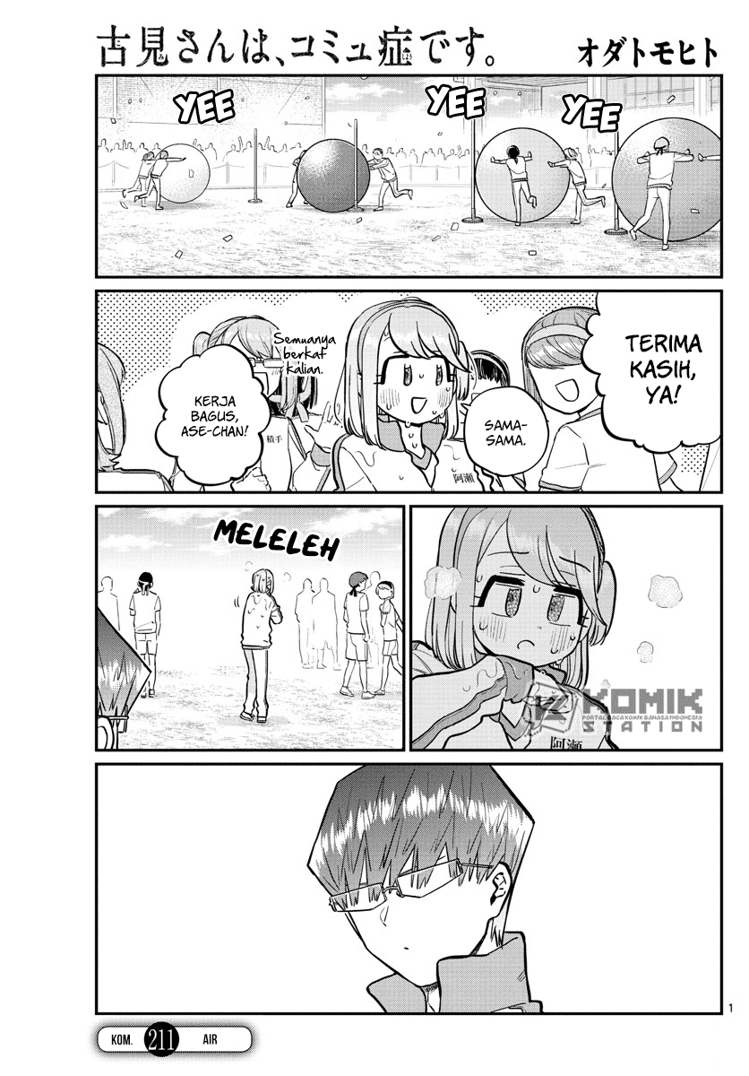 Komi-san wa Komyushou Desu Chapter 211 - halaman 2