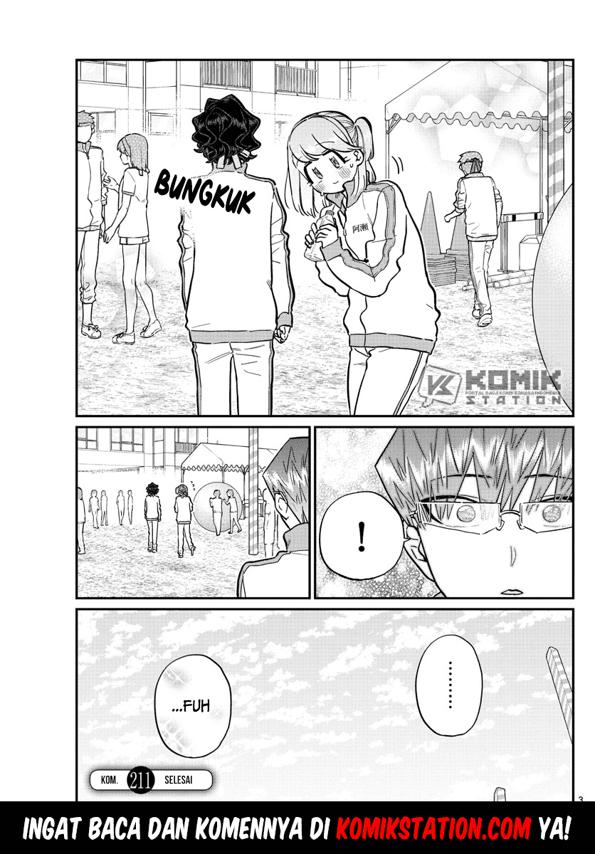 Komi-san wa Komyushou Desu Chapter 211 - halaman 4