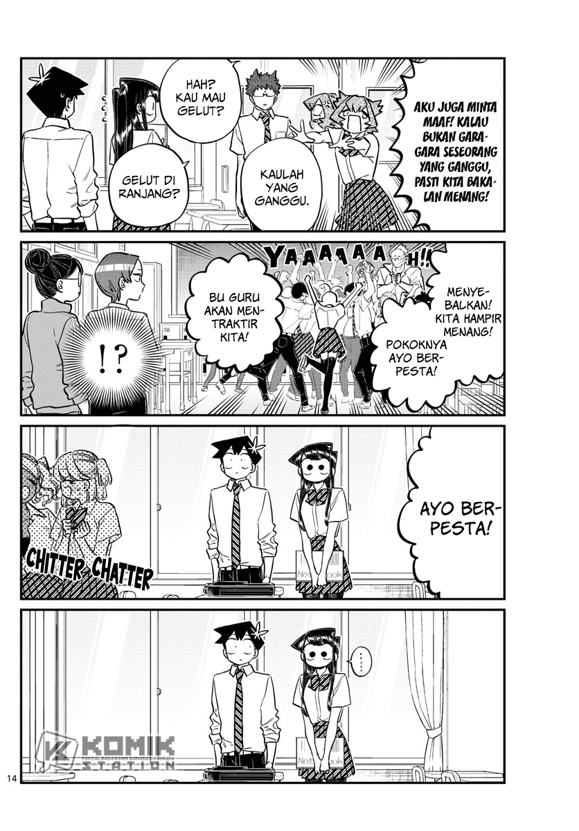 Komi-san wa Komyushou Desu Chapter 213 - halaman 3