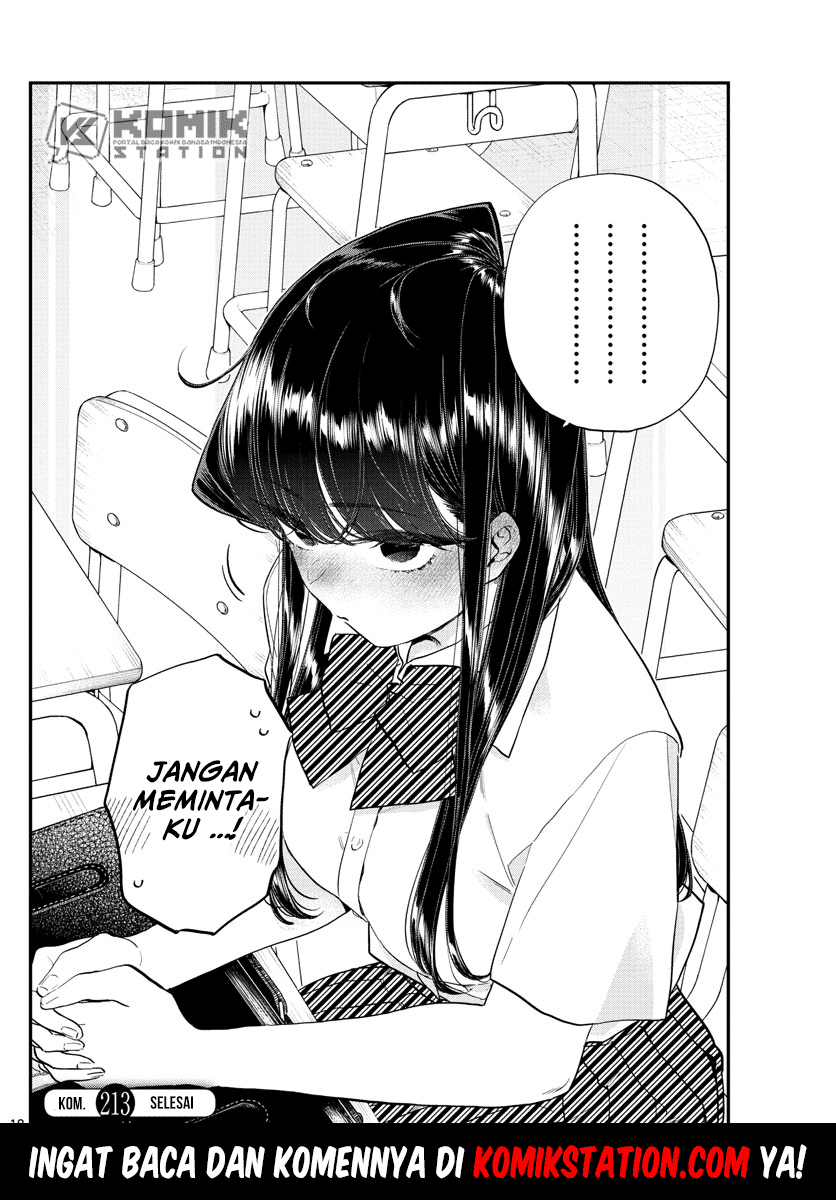 Komi-san wa Komyushou Desu Chapter 213 - halaman 7