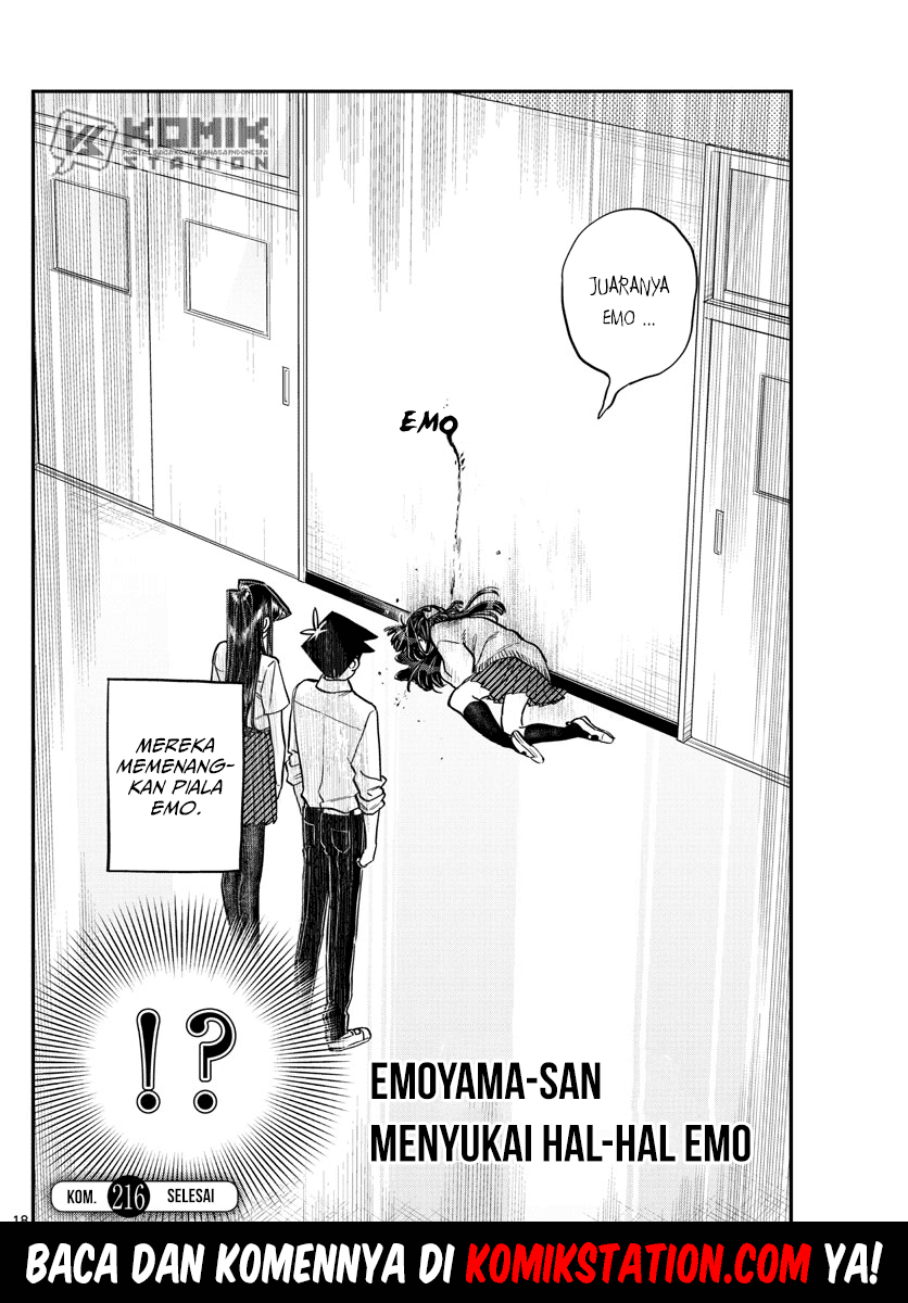 Komi-san wa Komyushou Desu Chapter 216 - halaman 20