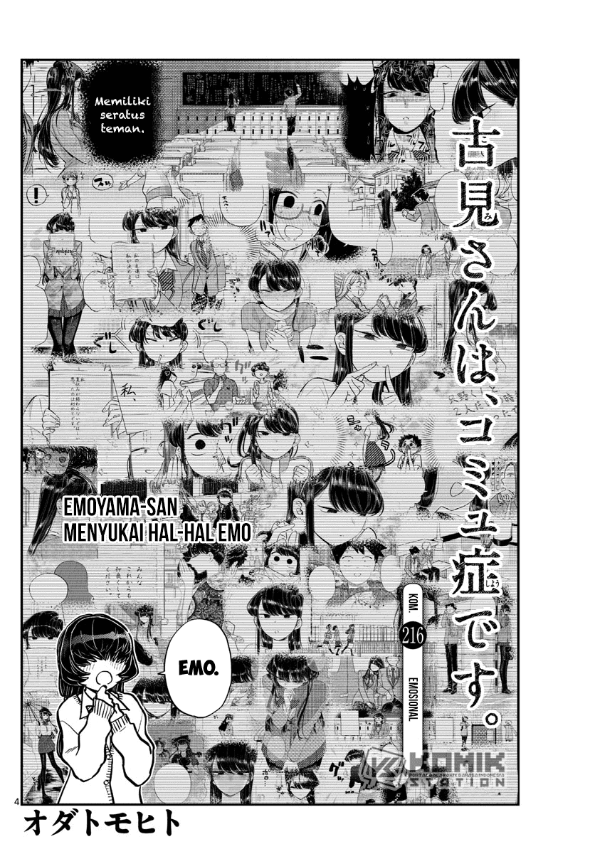 Komi-san wa Komyushou Desu Chapter 216 - halaman 5