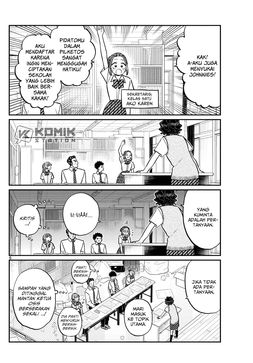 Komi-san wa Komyushou Desu Chapter 216 - halaman 7