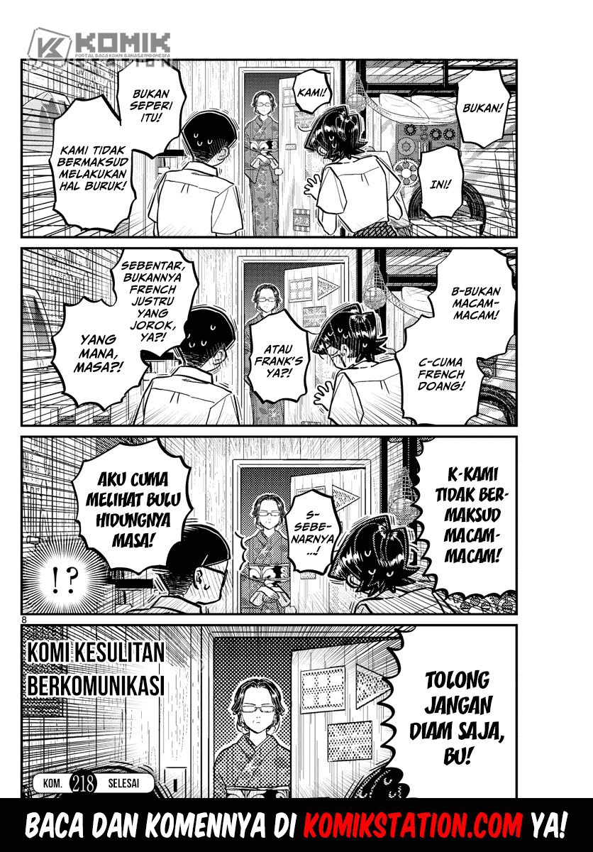 Komi-san wa Komyushou Desu Chapter 218 - halaman 10