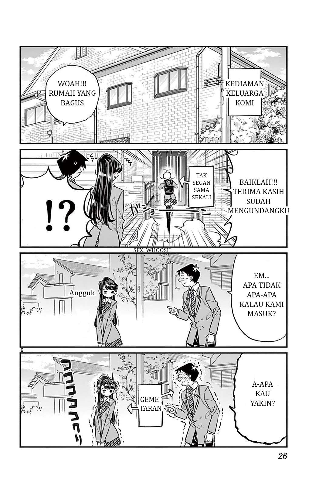 Komi-san wa Komyushou Desu Chapter 22 - halaman 6