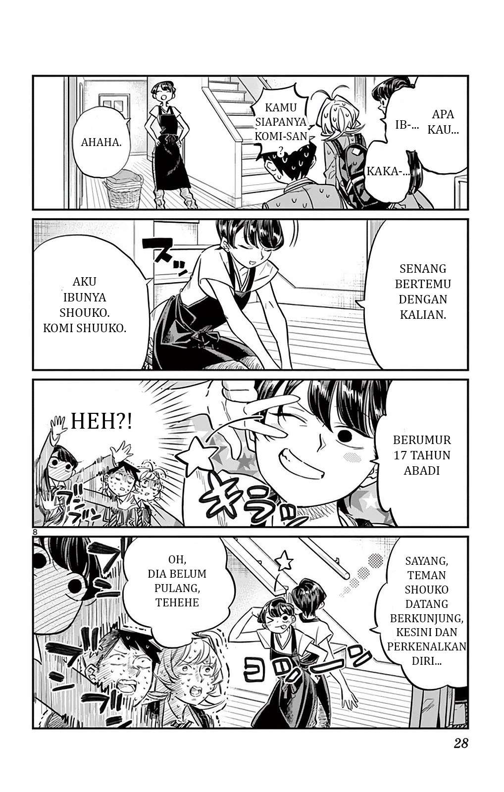 Komi-san wa Komyushou Desu Chapter 22 - halaman 8