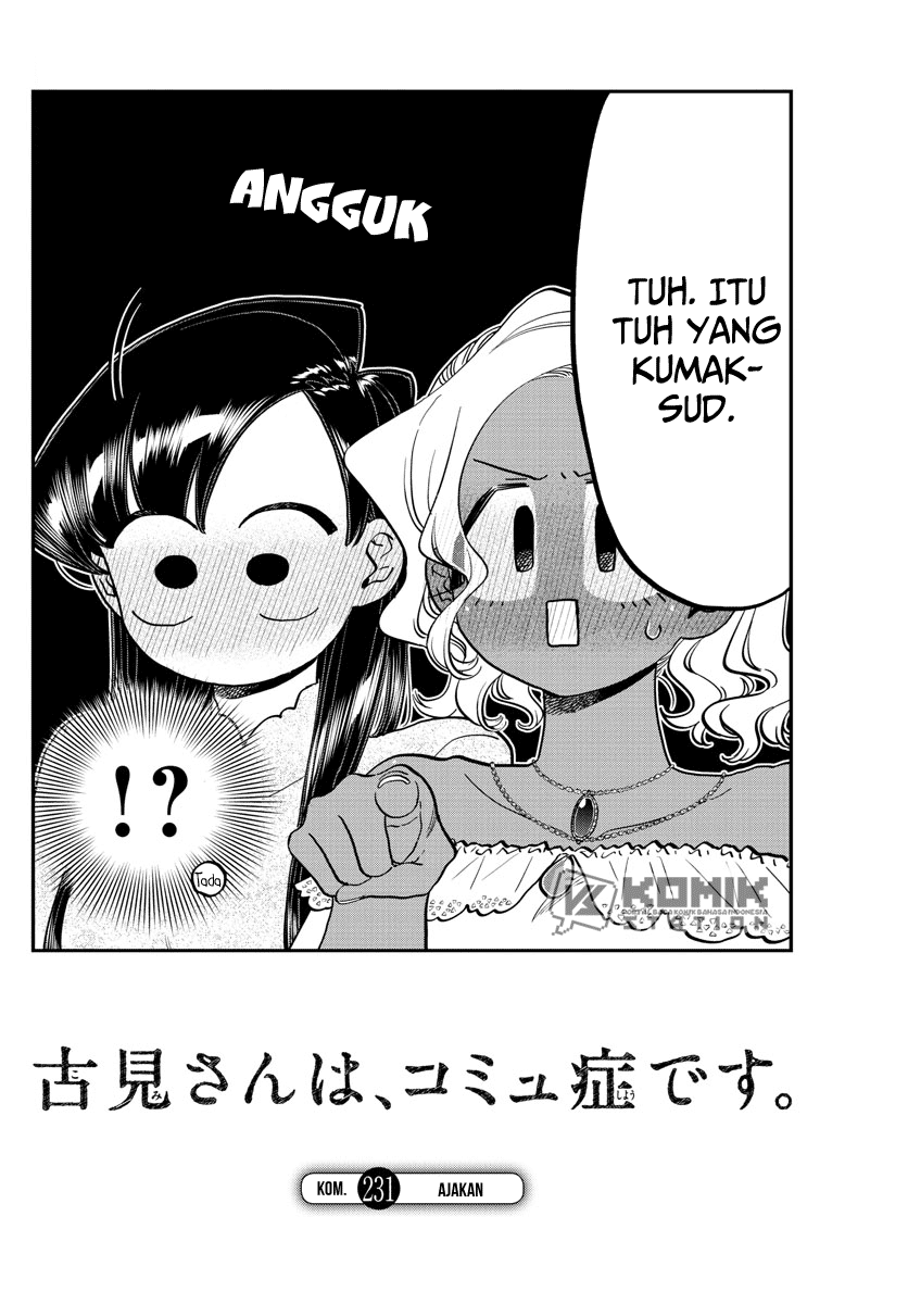 Komi-san wa Komyushou Desu Chapter 231 - halaman 5