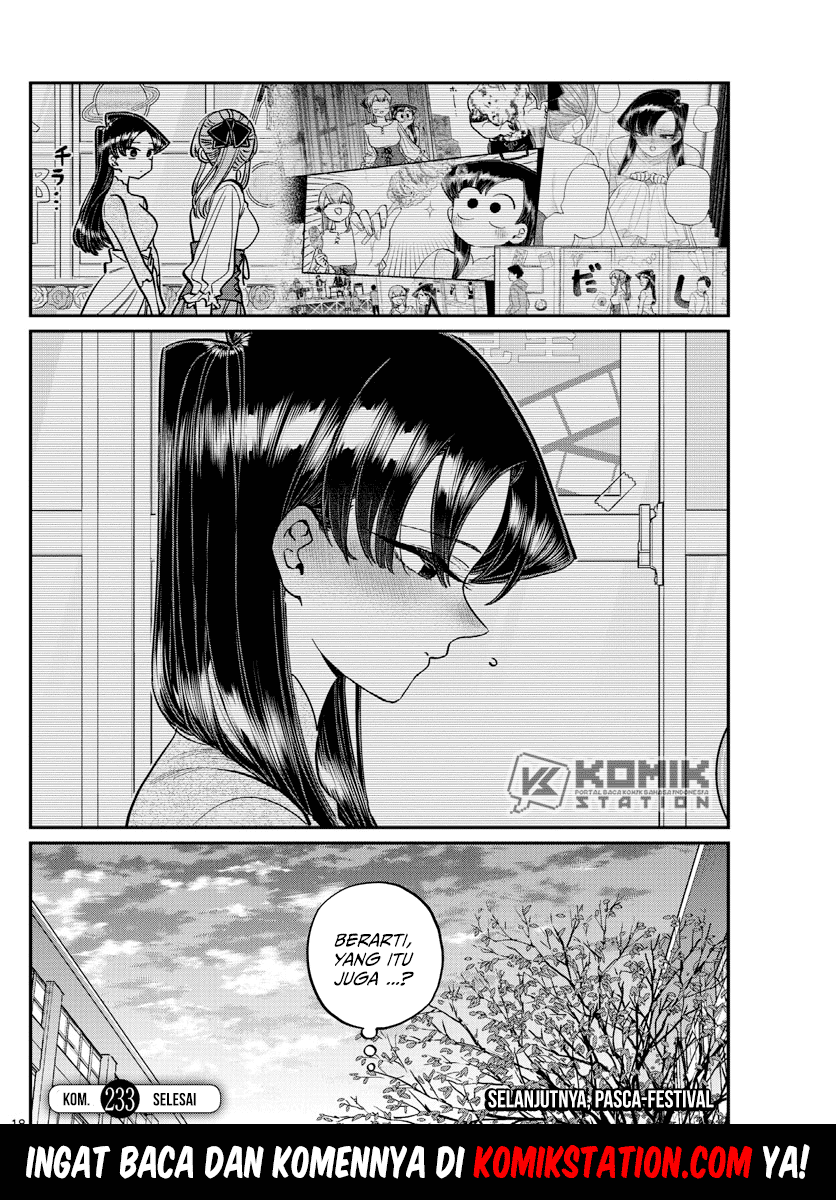 Komi-san wa Komyushou Desu Chapter 233 - halaman 20