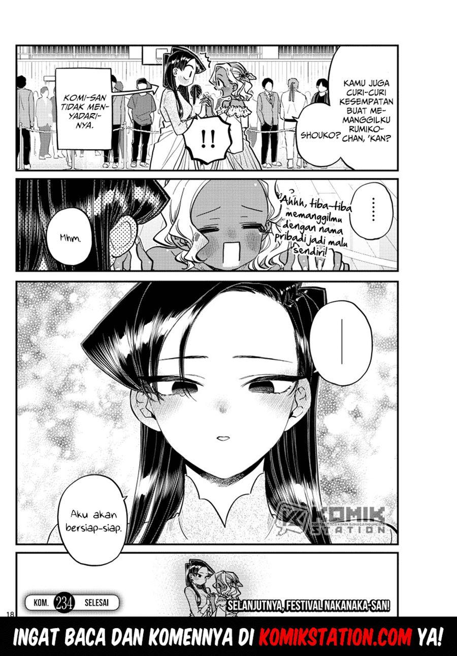 Komi-san wa Komyushou Desu Chapter 234 - halaman 20