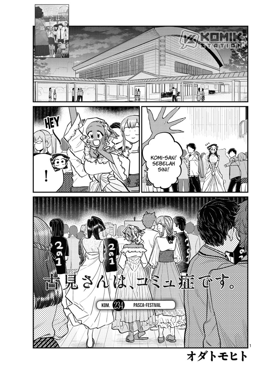 Komi-san wa Komyushou Desu Chapter 234 - halaman 3
