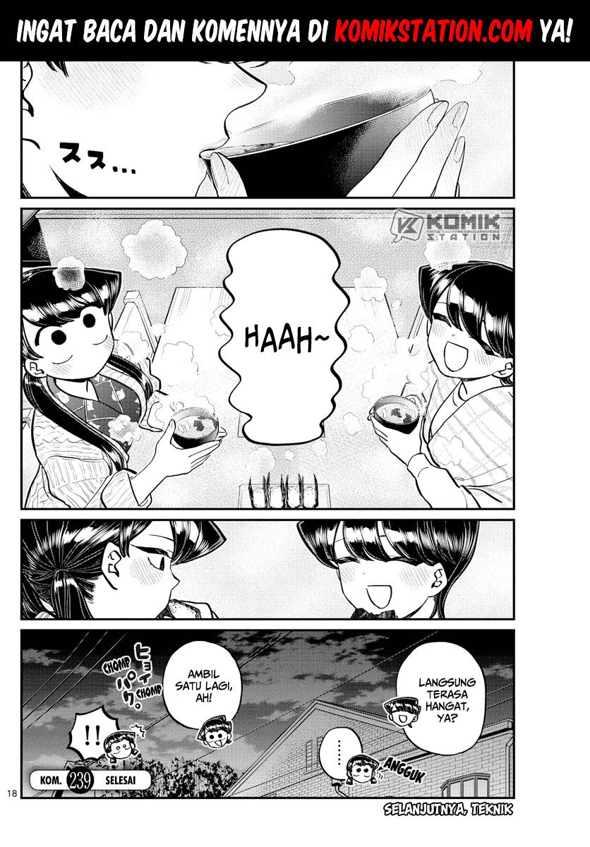 Komi-san wa Komyushou Desu Chapter 239 - halaman 20