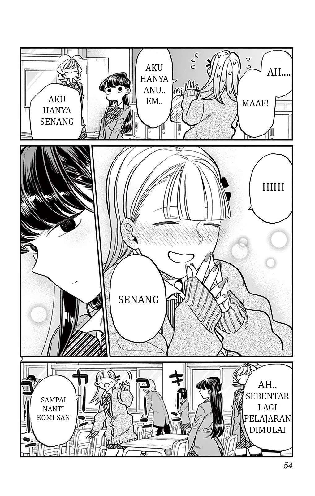 Komi-san wa Komyushou Desu Chapter 24 - halaman 8