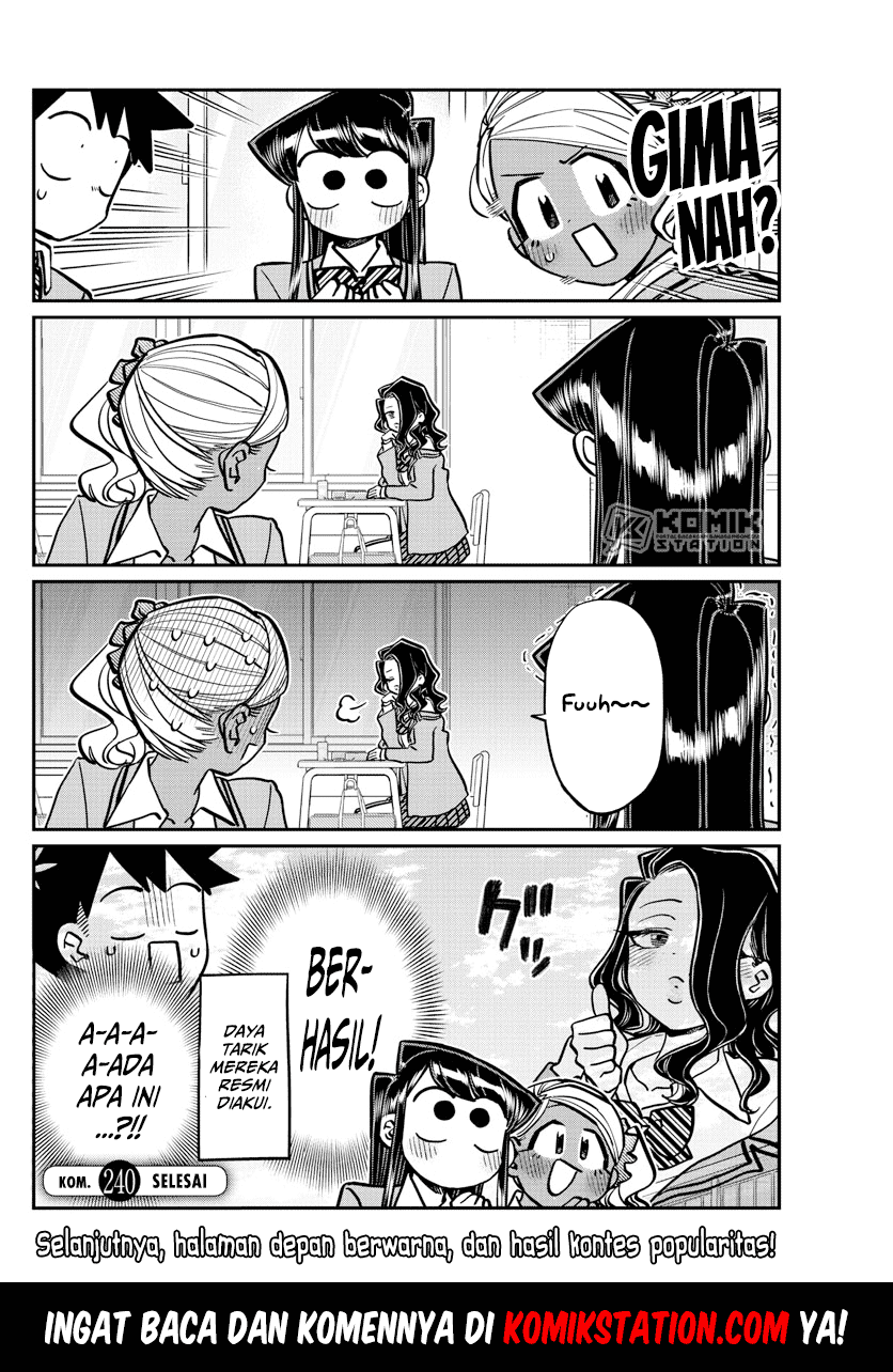 Komi-san wa Komyushou Desu Chapter 240 - halaman 20