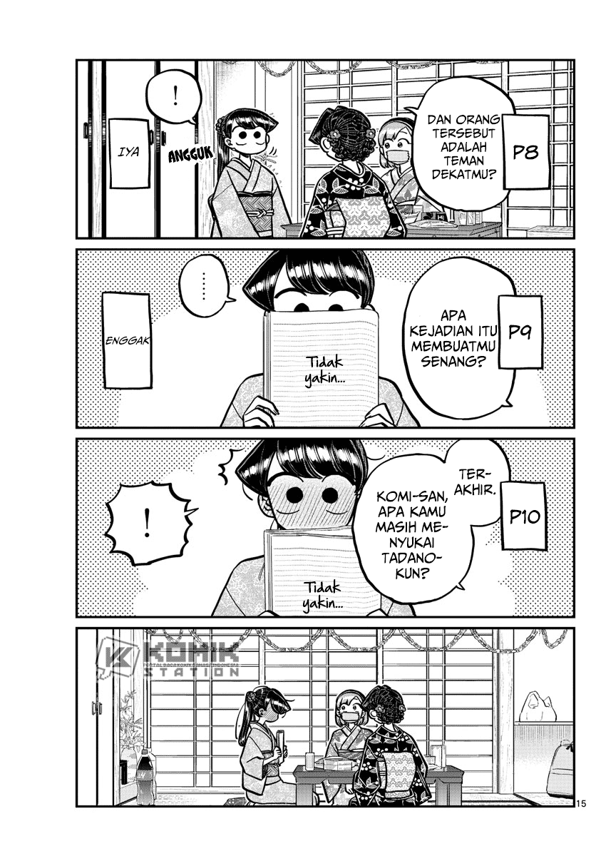Komi-san wa Komyushou Desu Chapter 245 - halaman 17