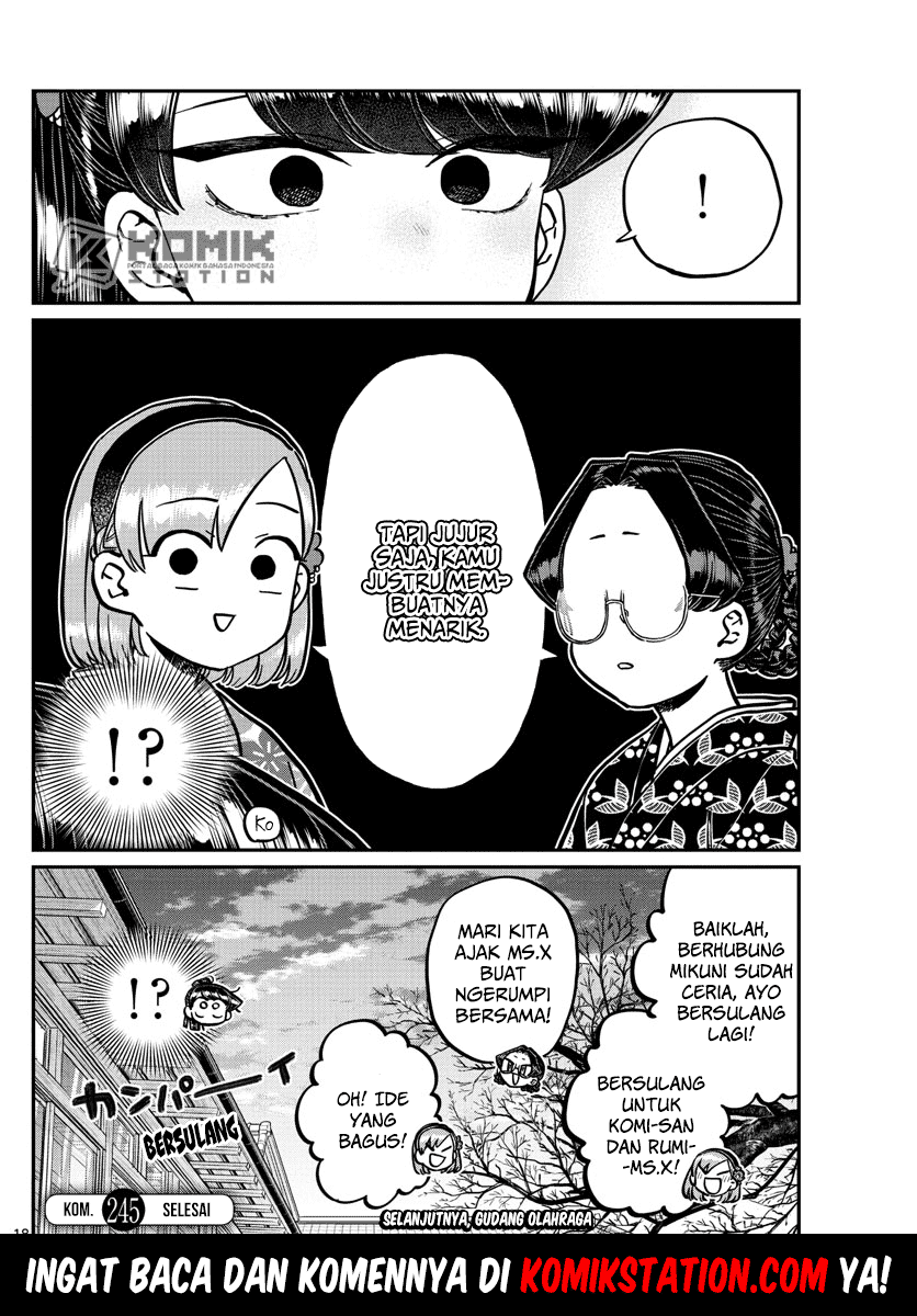 Komi-san wa Komyushou Desu Chapter 245 - halaman 20