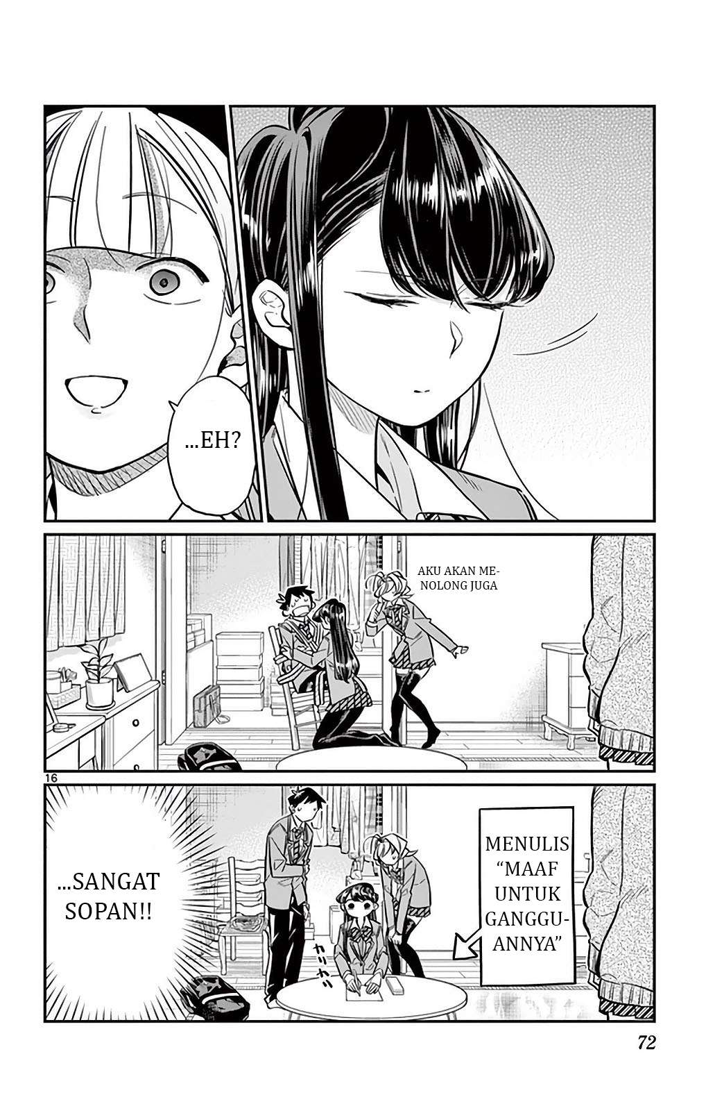 Komi-san wa Komyushou Desu Chapter 25 - halaman 17