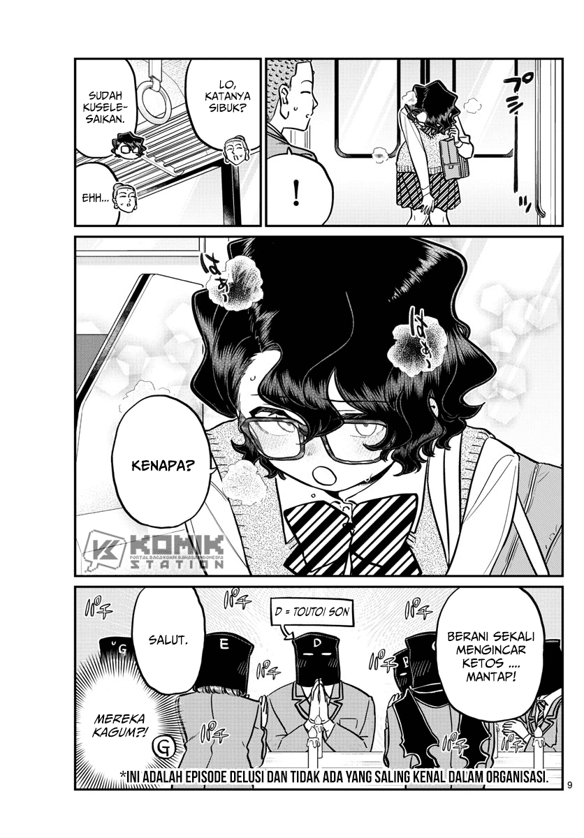Komi-san wa Komyushou Desu Chapter 250 - halaman 10