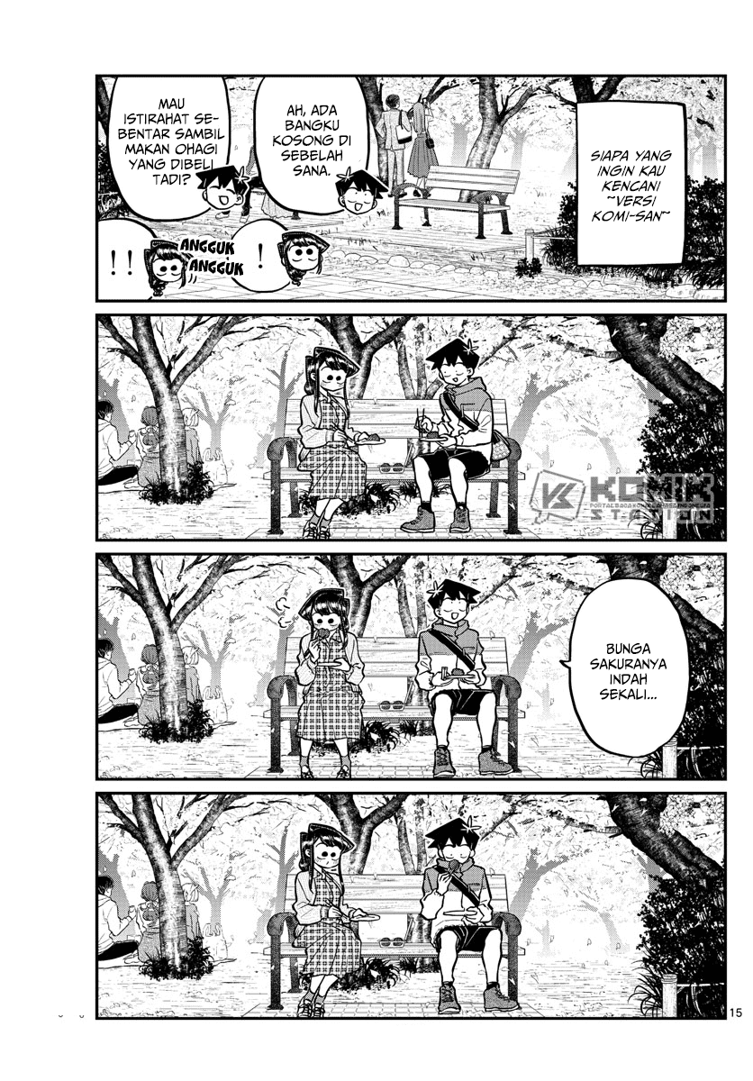 Komi-san wa Komyushou Desu Chapter 250 - halaman 17