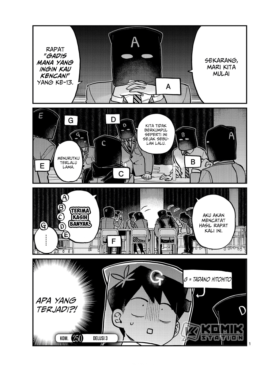 Komi-san wa Komyushou Desu Chapter 250 - halaman 2
