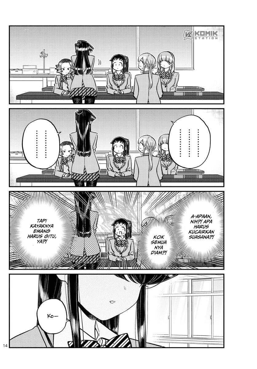 Komi-san wa Komyushou Desu Chapter 251 - halaman 16