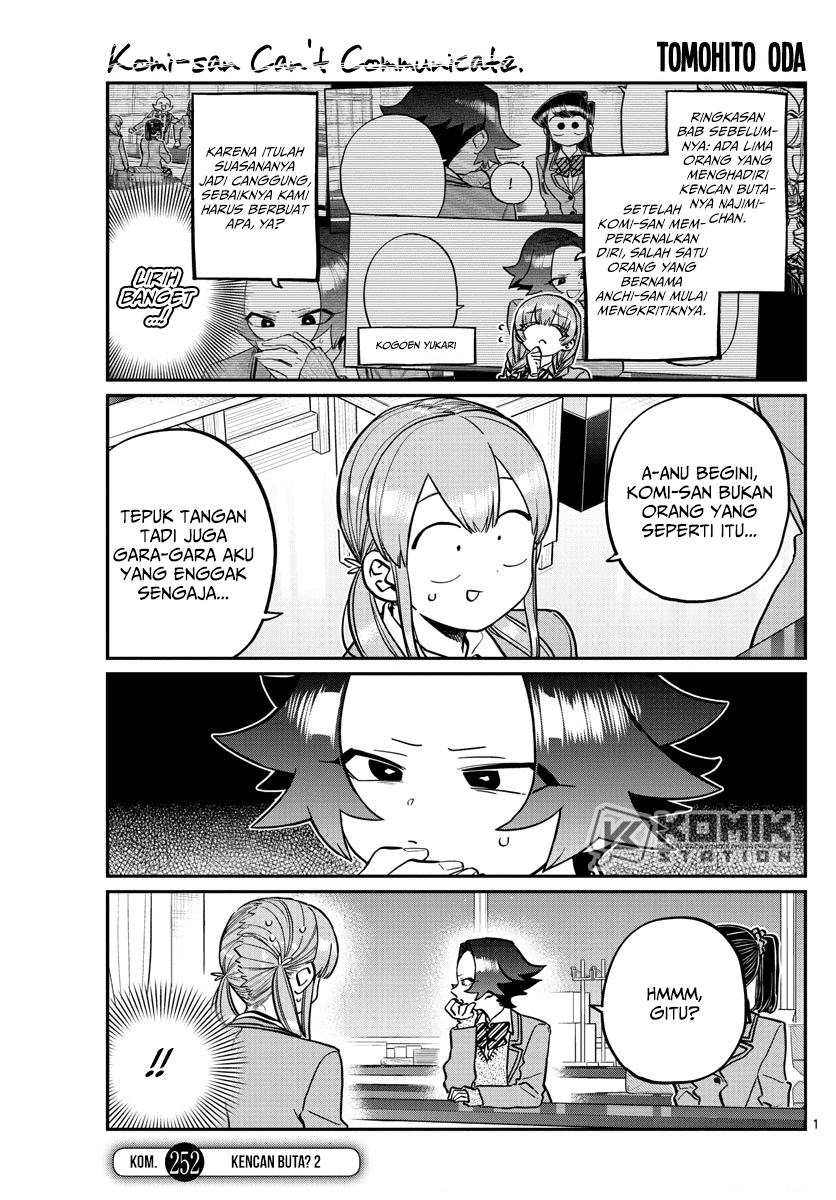 Komi-san wa Komyushou Desu Chapter 252 - halaman 2