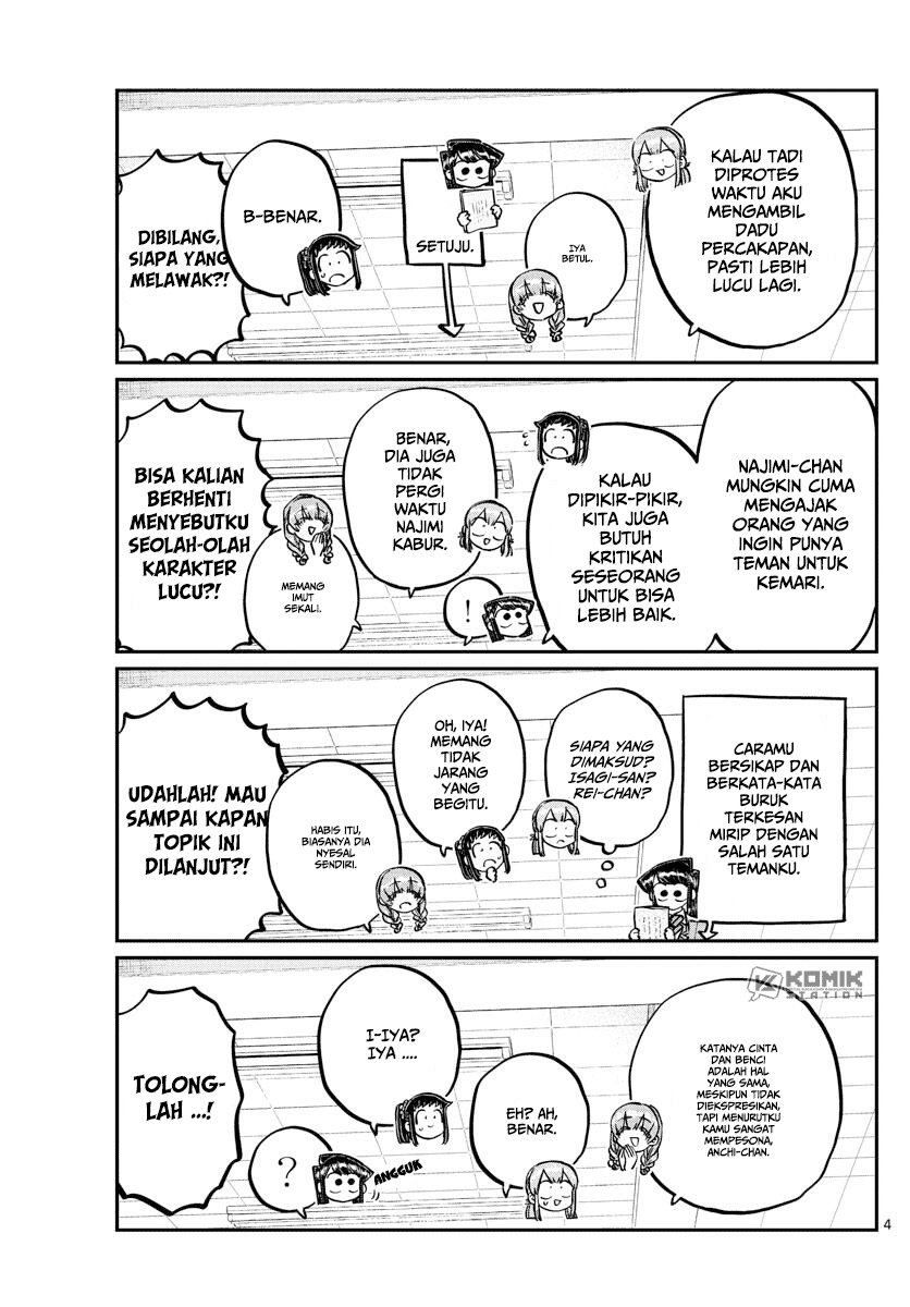 Komi-san wa Komyushou Desu Chapter 253 - halaman 4
