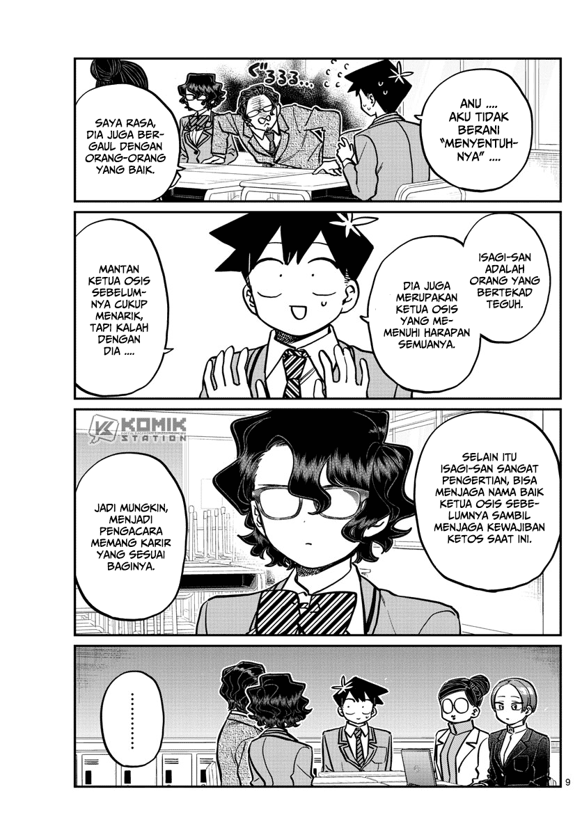 Komi-san wa Komyushou Desu Chapter 256 - halaman 10