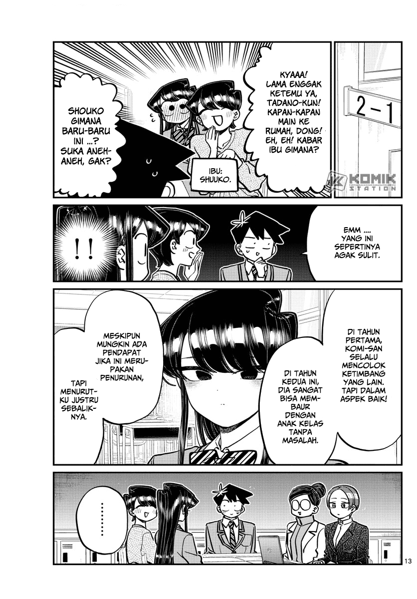 Komi-san wa Komyushou Desu Chapter 256 - halaman 15
