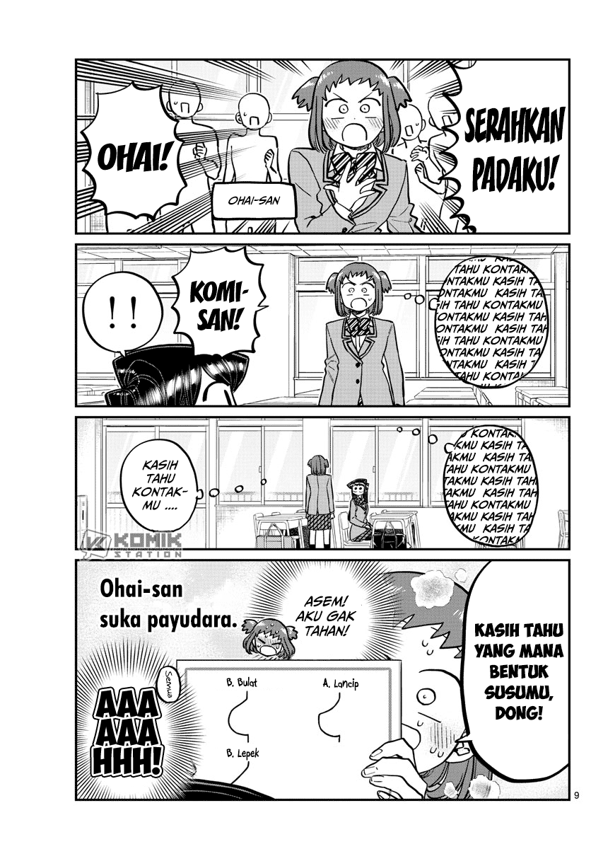 Komi-san wa Komyushou Desu Chapter 258 - halaman 10