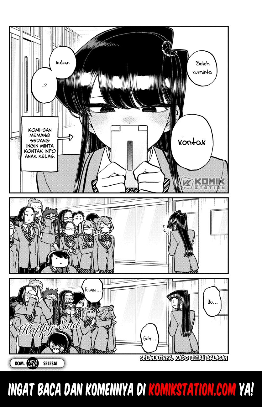 Komi-san wa Komyushou Desu Chapter 258 - halaman 20