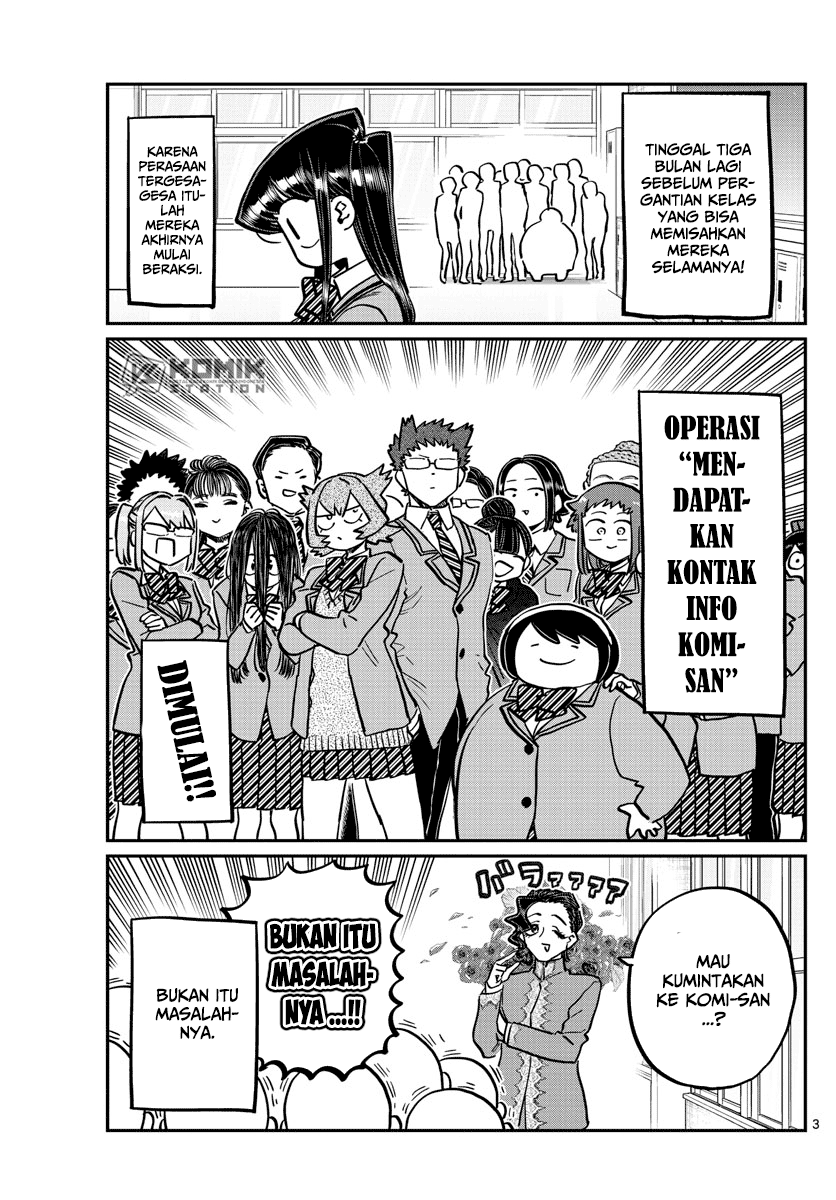 Komi-san wa Komyushou Desu Chapter 258 - halaman 4