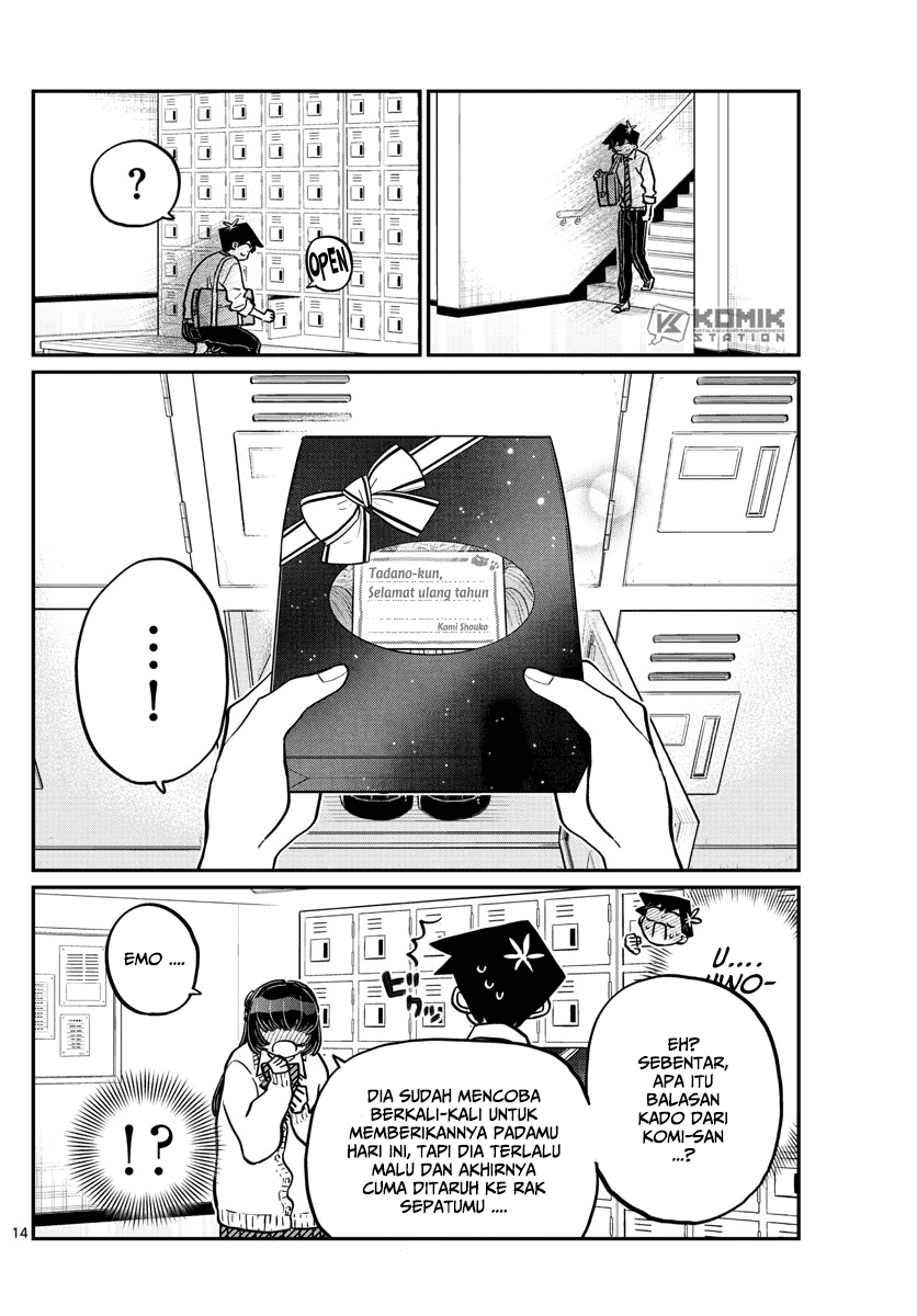 Komi-san wa Komyushou Desu Chapter 259 - halaman 16