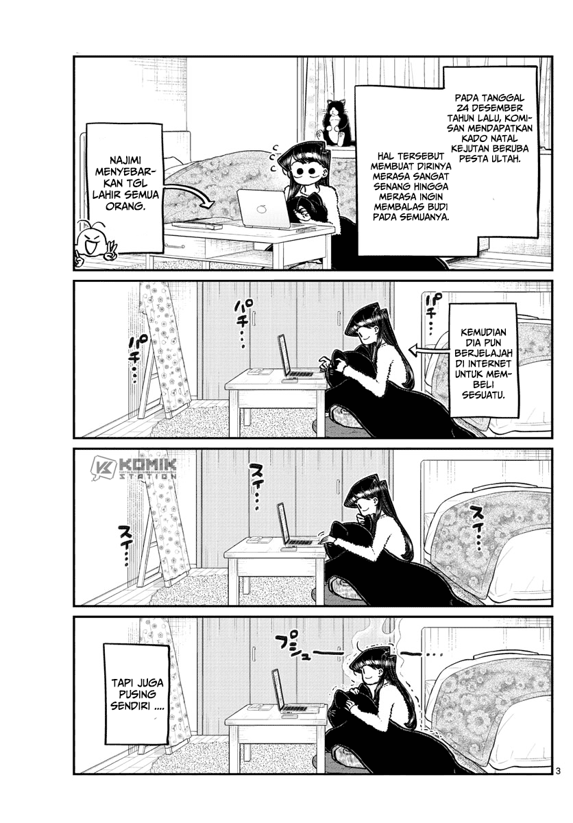 Komi-san wa Komyushou Desu Chapter 259 - halaman 4