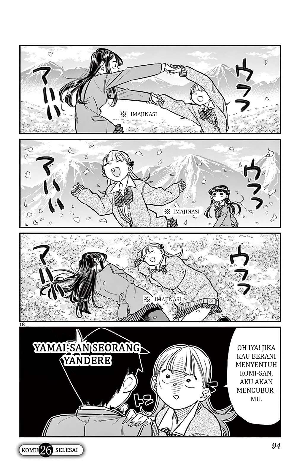 Komi-san wa Komyushou Desu Chapter 26 - halaman 19