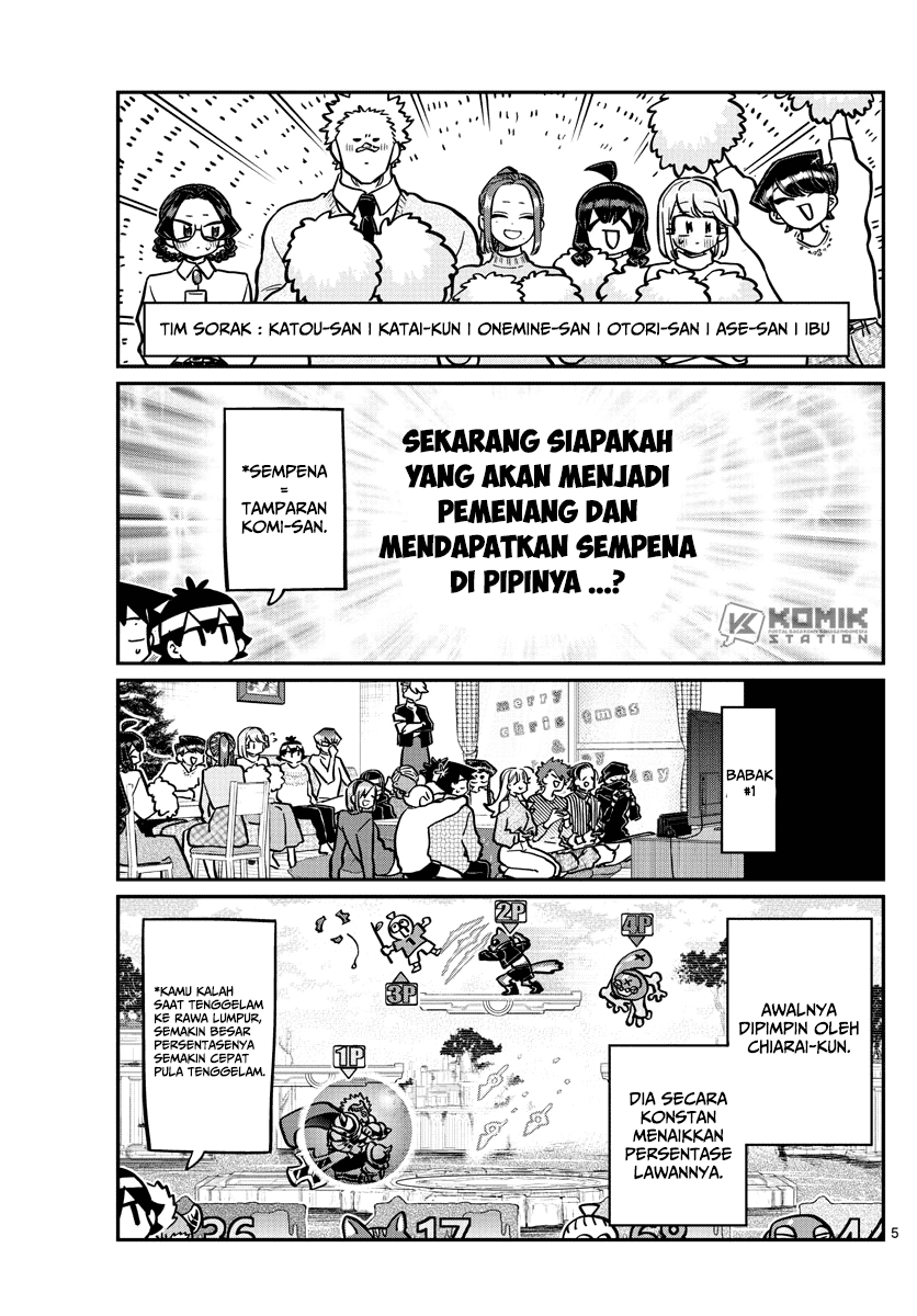 Komi-san wa Komyushou Desu Chapter 270 - halaman 6