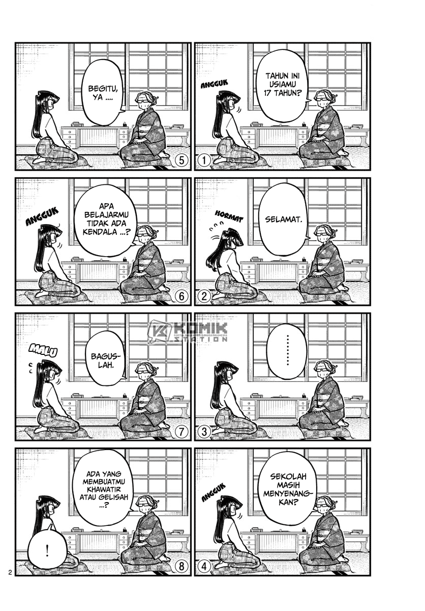 Komi-san wa Komyushou Desu Chapter 271 - halaman 3