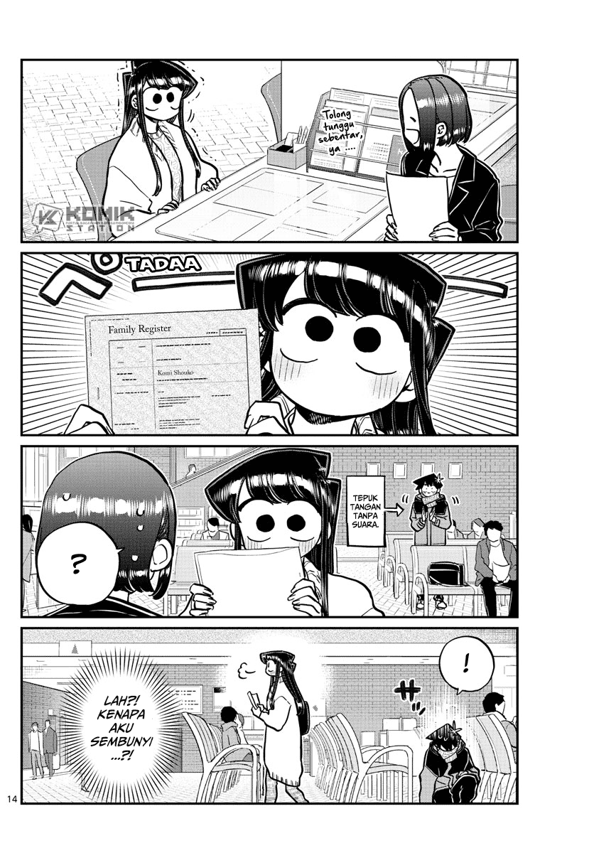 Komi-san wa Komyushou Desu Chapter 277 - halaman 6