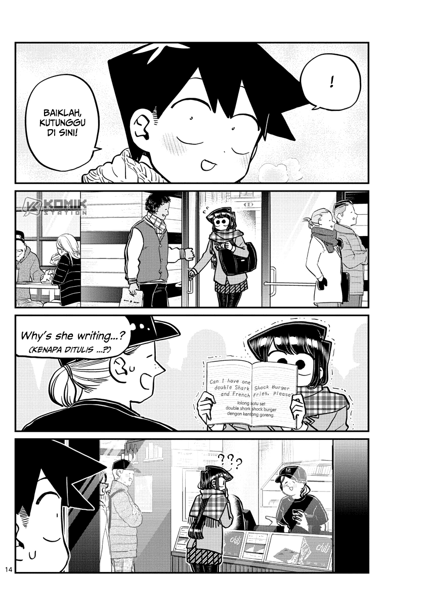 Komi-san wa Komyushou Desu Chapter 279 - halaman 16