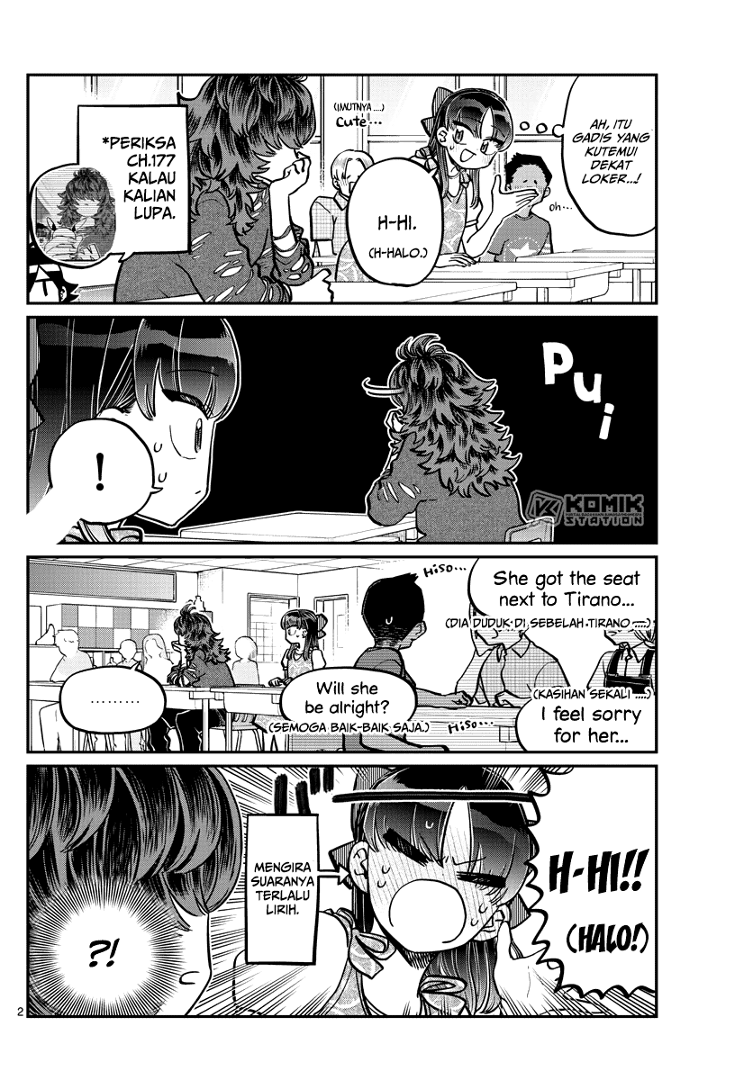 Komi-san wa Komyushou Desu Chapter 280 - halaman 3