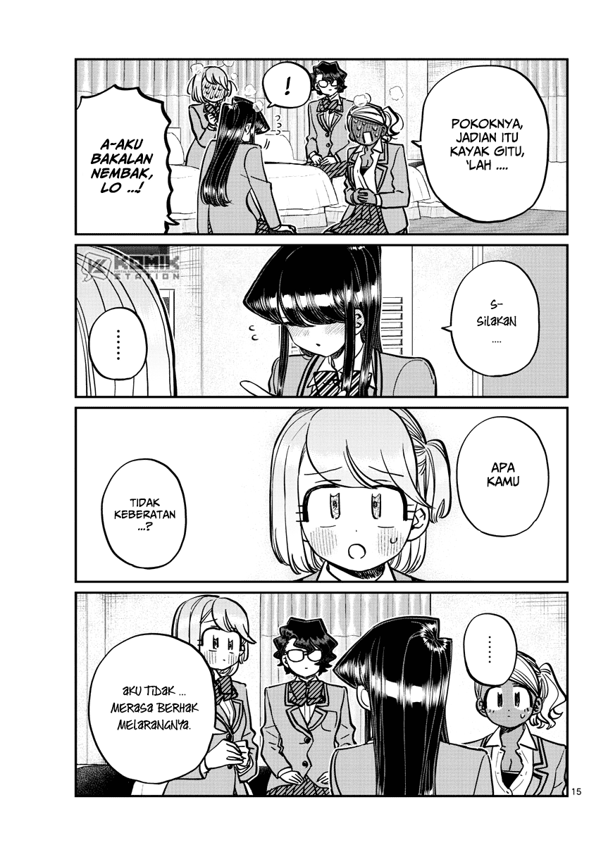 Komi-san wa Komyushou Desu Chapter 285 - halaman 17