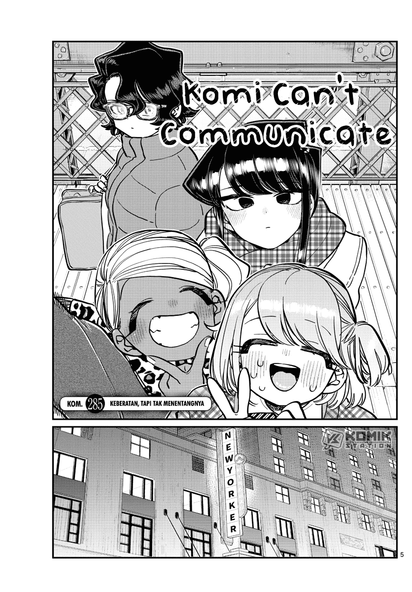 Komi-san wa Komyushou Desu Chapter 285 - halaman 6