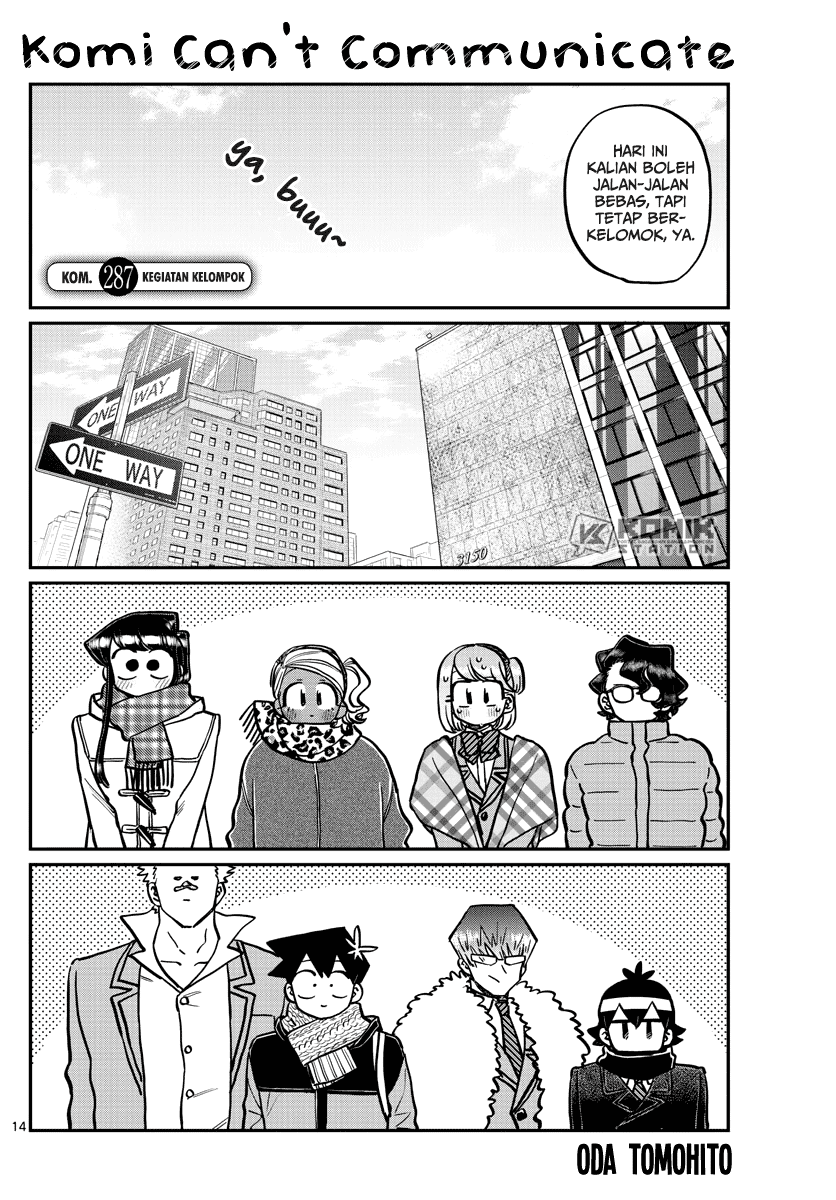 Komi-san wa Komyushou Desu Chapter 287 - halaman 2