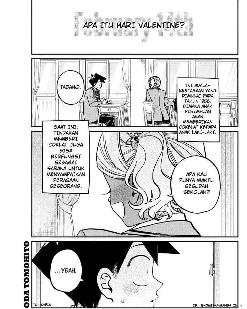 Komi-san wa Komyushou Desu Chapter 299 - halaman 1