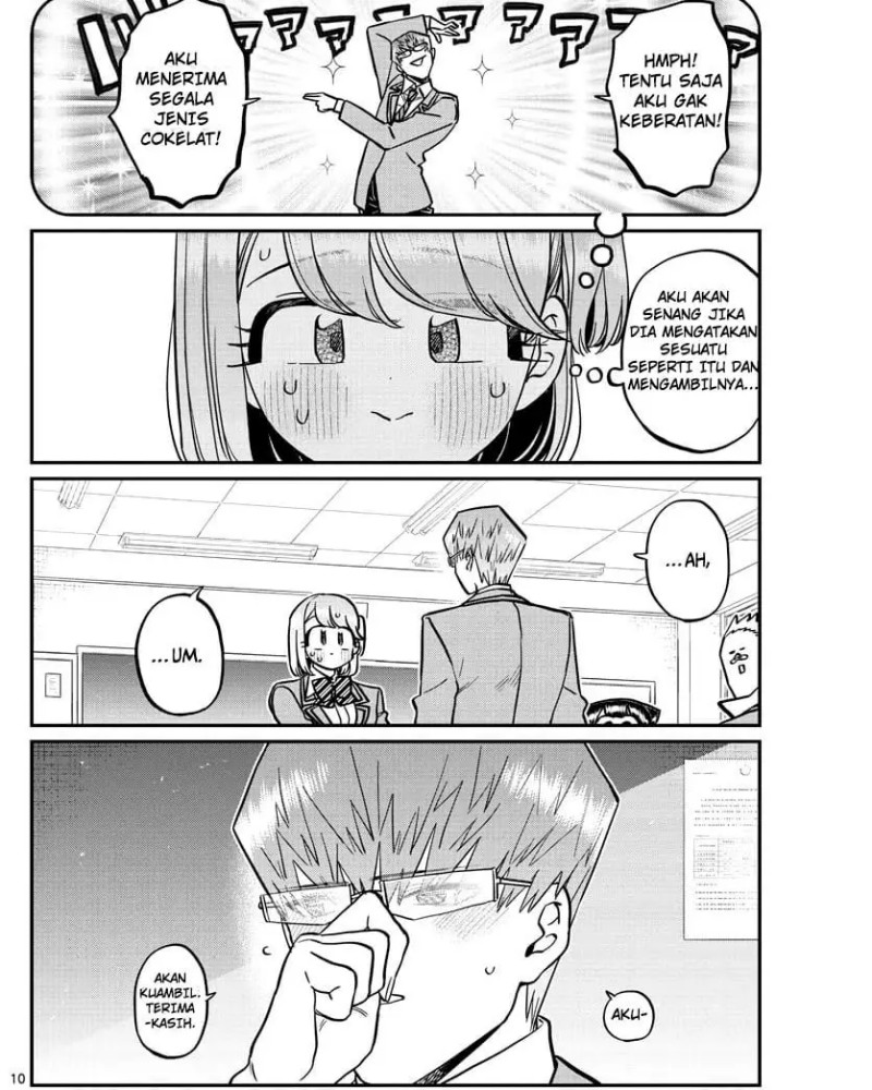 Komi-san wa Komyushou Desu Chapter 299 - halaman 10