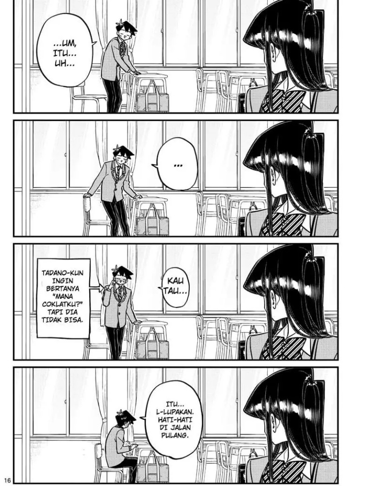 Komi-san wa Komyushou Desu Chapter 299 - halaman 16