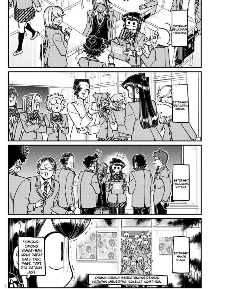 Komi-san wa Komyushou Desu Chapter 299 - halaman 6