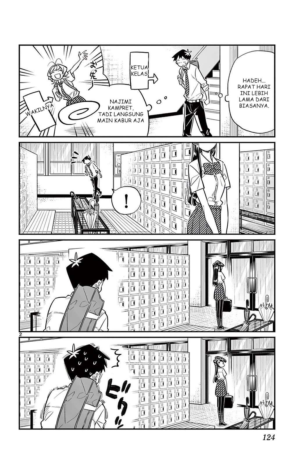 Komi-san wa Komyushou Desu Chapter 30 - halaman 2