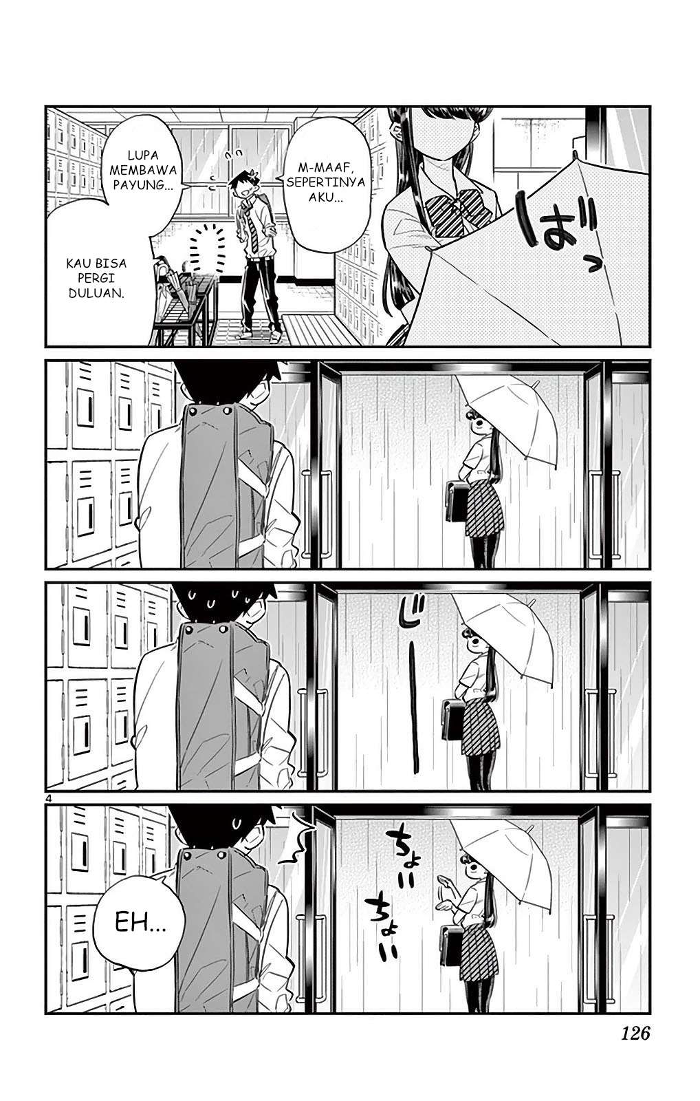 Komi-san wa Komyushou Desu Chapter 30 - halaman 4